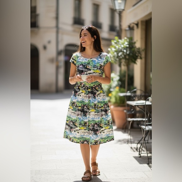Emily And Fin Dresses & Skirts - Colorful Printed Women's Dress